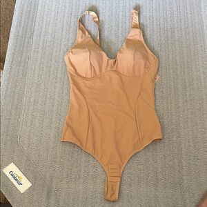 Code Bleu Women's Tan Bodysuit